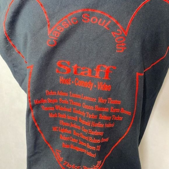 Walt Disney world Mickey Mouse tank top black classic soul Medium NWT - Picture 5 of 9